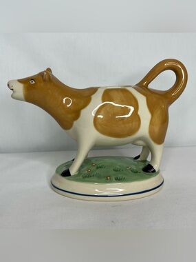 Pfaltzgraff "Sweet Face" Cow Creamer- Circle of Kindness Collection. 5" Tall